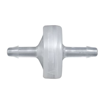 Cole-Parmer Miniature Check Valve, Polypropylene Housing, Viton diaphragm, 1/8in ID GM32PFA